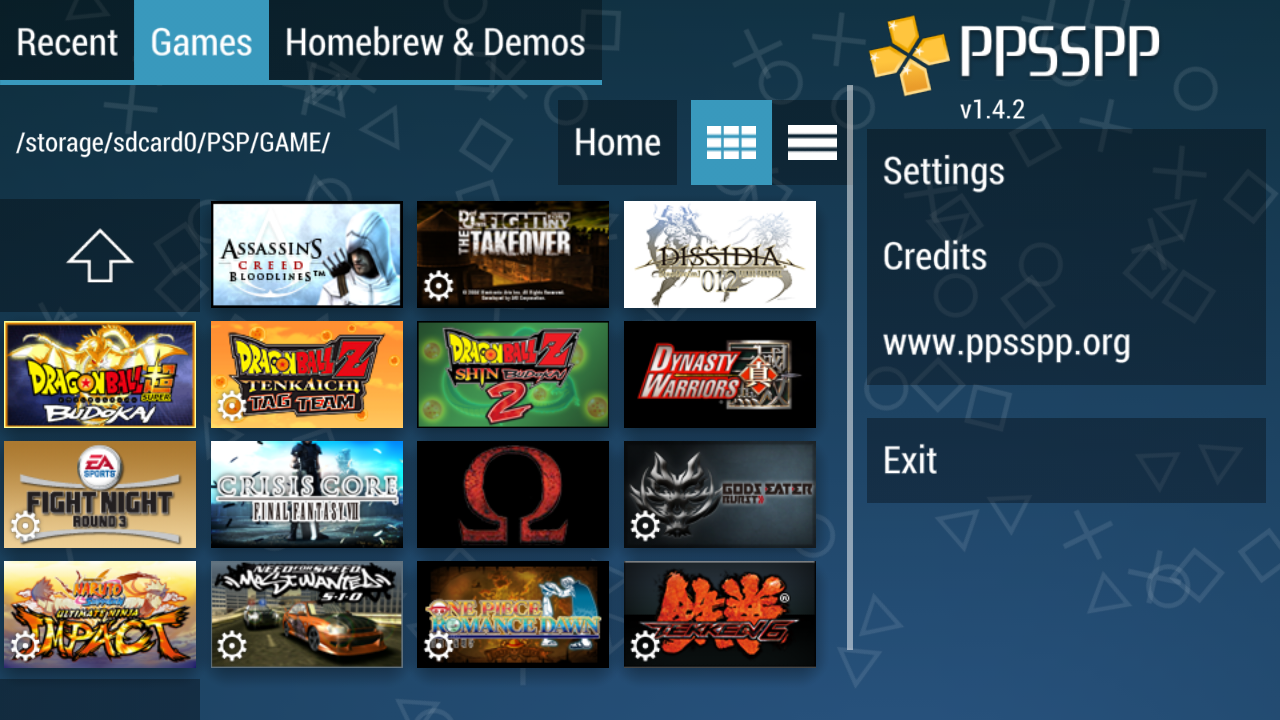 download game format iso ppsspp